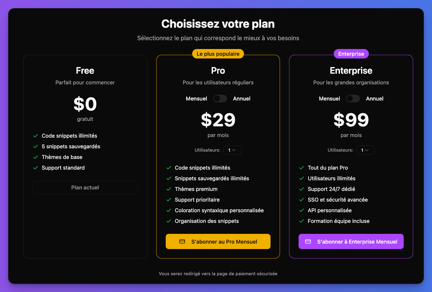 Better Auth Stripe integration checkout